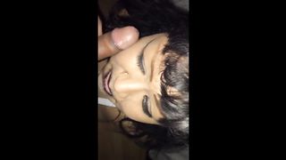 Latina Maid Bettycakes Takes a Facial