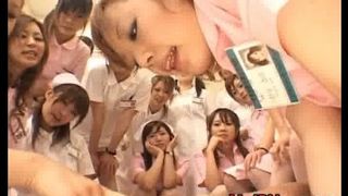 Asian nurses enjoy sex on top part2