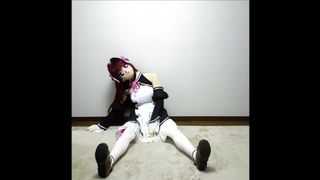 Kigurumi Maid Waking up