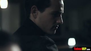 Petite teen maid gives full service to her landlord