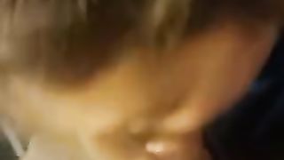 Latina Maid Cum in Mouth Explosion
