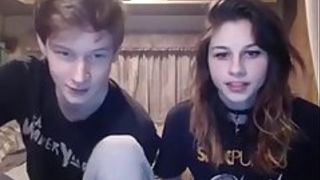 Teen couple decided to make a video of themselves while they are having wild sex