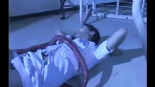 Nurse Ruined by Monstrous Tentacles!