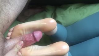 Submissive Teen has Feet Tickled