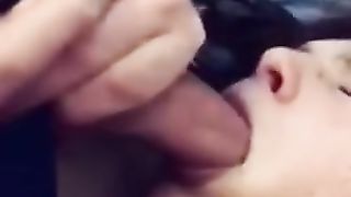 Tinder Baby 18 Year old Submissive Deepthroat Gagging this Teen