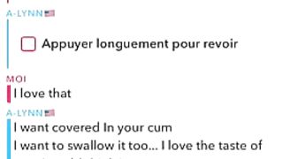 Snapchat Submissive Teen Soaking Panties Anal French Master Huge Dick Cock