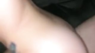 Loud Moaning Teen Fucked after Shower, Doggy & Riding Creampie - Phone POV