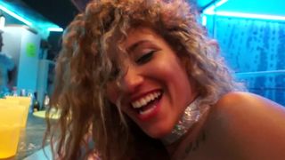 Lesbian pornstars licking their slits at the party