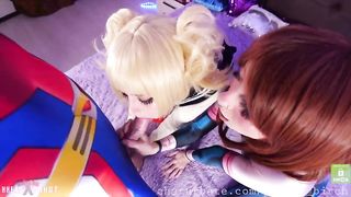 My Hero Academia Dick for Hotties 4K Cosplay Purple Bitch Alice Bong