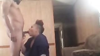 Redbone Slut taking Dick