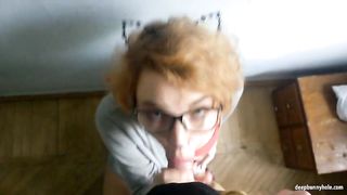 Neko Teen Deepthroat and Facialized