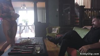 Huge tits submissive Tana Lea fucked