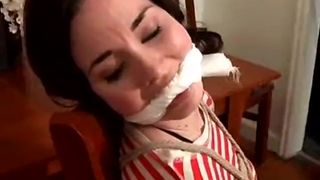 Girl Tied to Chair