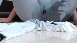 Dad, your Stepdaughter. she is a really Rude Schoolgirl! Squirt on Floor