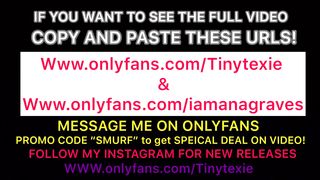 TINY TEXIE AND ANA GRAVES MIDGET LESBIAN PORN STRAP ON