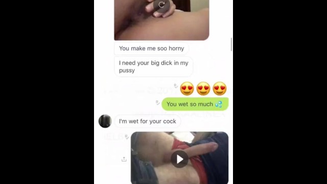 Giant Cock Sexting - KIK Real Teen Girl Masturbate Homemade Sexting French Dick Cock Dirty Chat