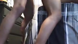 Young Ebony Teen Takes Big Black Dick