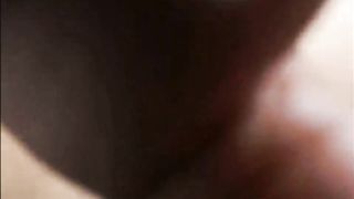 Rough masturbation with huge dildo in juicy cunt and asshole