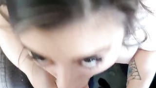 Sexy Blue Eyed Lebanese Sucks Cock and Facial