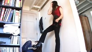 [boot Worship] Slave Girl Worship Mistress Ankle Boots