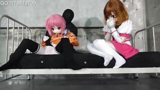 TWO JAPANESE GIRLS DRESSED AS ANIME HEROINES AND MADE SEX SLAVES