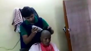INDIAN BOSS SHAVE SLAVE GIRL