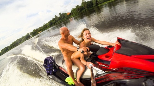 Public Anal Ride On The Jet Ski In The City Centre Mia Bandini 2726