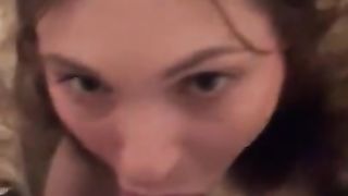 Neighbors Daughter Sneaks over & Cums on Hitachi while I Facefuck her