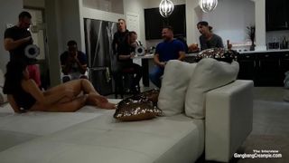 Tiny Cute Isabella Nice gets gangbanged