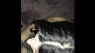 milf takes dick and tries to swallow cum!