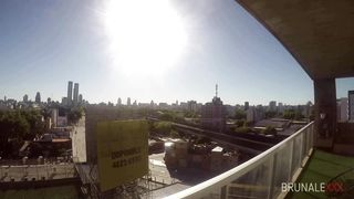 QUARANTINE FUCK WITH FIT BRAZILIAN ROOMMATE - 4K POV