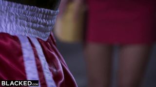 BLACKED Riley Reid Gets DP'd by two Bulls