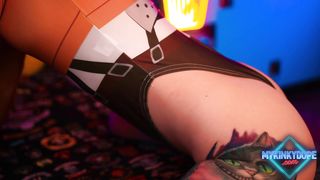 Kinky Dope Cosplay Sex Scene Based on the Attack on Titan Manga