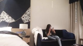 〖极品探花系列〗细高跟配上又长又白的大腿 真是太诱人了