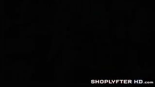 Blackmailed Teenager has no choice but to get fucked in the back office