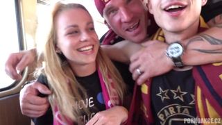 Czech Gangbang in a Train (FULL SCENE)