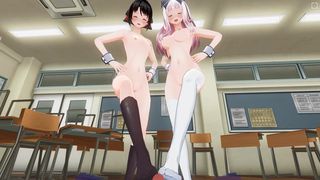 Shinomiya Kaguya & Fujiwara Chika (POV) - LOVE IS WAR custom maid 3d 2