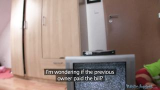 Casual Student Girl Does It For Money