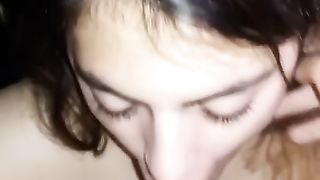 I throated his cock so hard I pt1