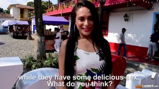 Casual hard anal in picturesque spain