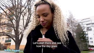 Public Agent Sexy Dutch Ebony Romy Indy POV Sex Video
