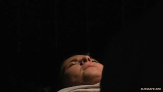 Tied masturbated slave has intense orgasms