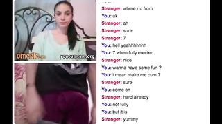 Horny Young Brunette Having fun on sex chat
