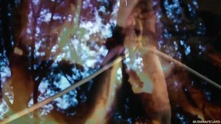 Kinky blonde masturbation and bondage in rough slave fuck