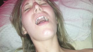 Creampie Pussy for Cute Blonde Girl - Sweet Hottie Gets Fucked