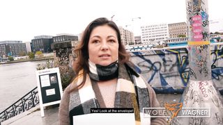 German Boy: PUBLIC BLOWJOB & MILF Bang LIZ DE LANE Wolfwagner.love