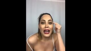 Paola Saolino Live Instagram Mostra Tette,culo,mette Mano Nella Figa