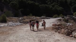 Real sex party on the sunny beach, part 2